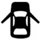 MAZDA MVP (2003) - ▼Door-Ajar Warning Light - 1