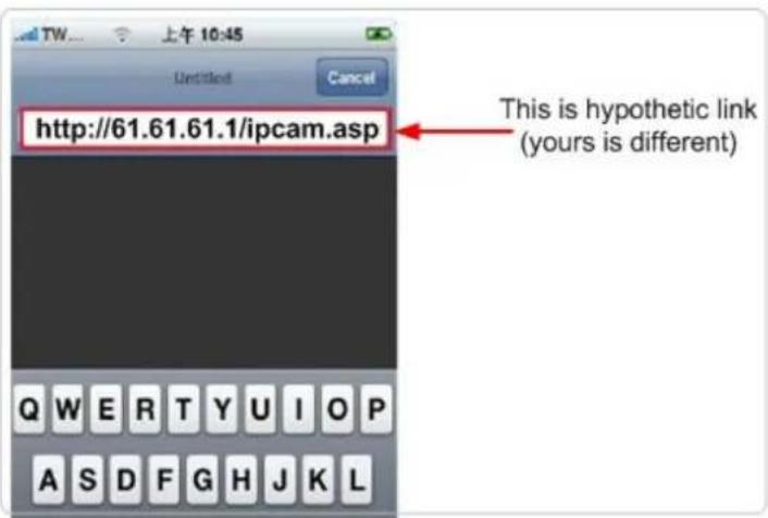 http://61.61.61.1/ipcam.asp This is hypothetical link (yours is different)