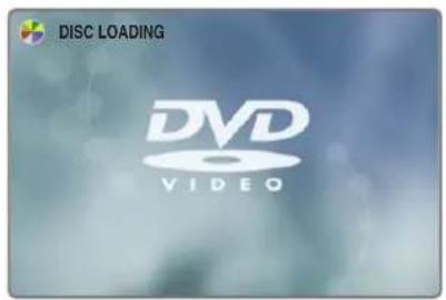 DISC LOADING DVD VIDEO