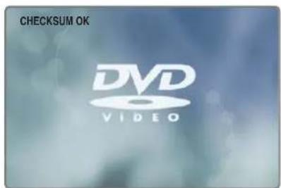 CHECKSUM OK DVD VIDEO