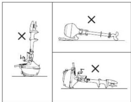 Diagram showing three different types of mechanical devices with cross symbols, likely illustrating a classification or assembly process.