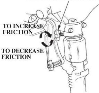 TO INCREASE FRICTION TO DECREASE FRICTION