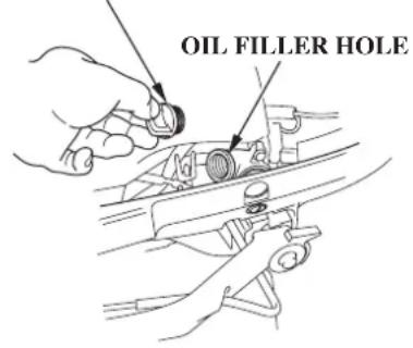 OIL FILLER HOLE