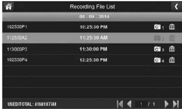 Recording File List 08.09.2014 102530P1 10:25:30 PM 112530A2 11:25:30 AM 113000P3 11:30:00 PM 102530P4 12:25:30 PM USED TOTAL: $1M/1875M