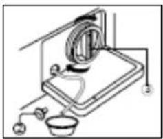 BAUMATIC BWM1409W - Cleaning the drain pump filter - 3