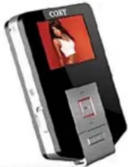COBY MP-C694 - Pendant MP3 Player with SD Card Slot, FM Radio, and Color LCD Display - 1