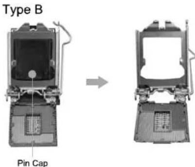 Type B Pin Cap