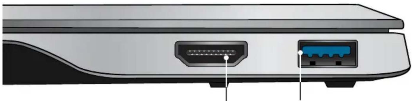 VIZIO CT14-A0 - Getting to Know Your PC - Ports - 1