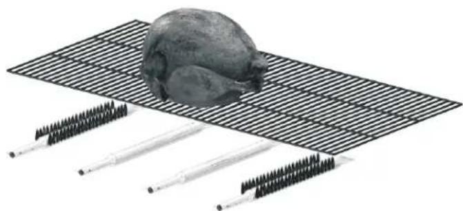 Char-Broil C-23G3CB - Indirect Cooking - 1