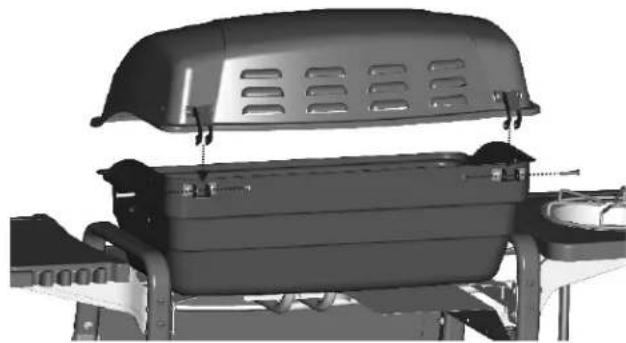 Char-Broil C-23G3CB - Lid - 3