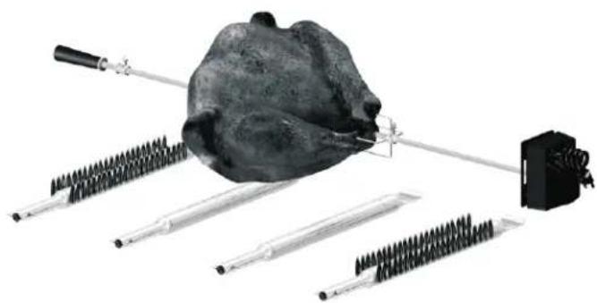 Char-Broil C-23G3CB - Rotisserie Cooking - 1