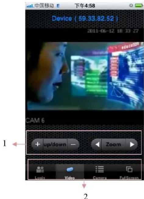 Device ( 59.33.82.52 ) CAM 6 1 + up/down - Zoom Login Video Camera FullScreen 2