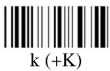 Unitech K2726 - Appendix C. Full ASCII Chart - 79