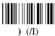 Unitech K2726 - Appendix C. Full ASCII Chart - 13