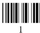 Unitech K2726 - Appendix C. Full ASCII Chart - 21