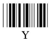 Unitech K2726 - Appendix C. Full ASCII Chart - 61