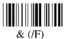 Unitech K2726 - Appendix C. Full ASCII Chart - 10