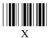 Unitech K2726 - Appendix C. Full ASCII Chart - 60