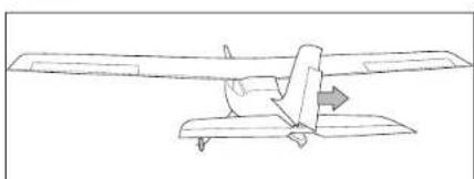E-flite Apprentice 15e PNP - CHECKING The RUDDER (MODE 1 AND 2) - 4