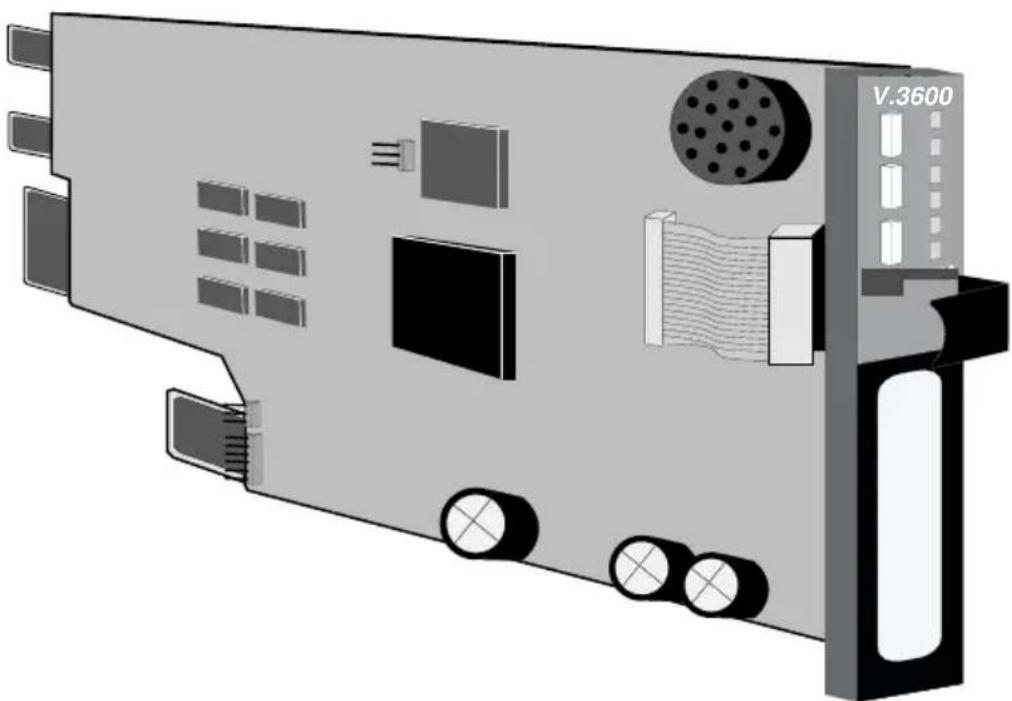 Black Box MD1000A - Modem 3600 Card - 1