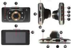 Exploded view diagram of a digital camera module with labeled parts in Chinese
