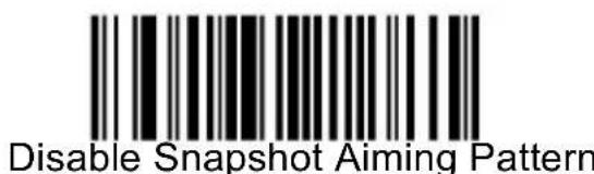 Disable Snapshot Aiming Pattern