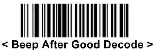< Beep After Good Decode >