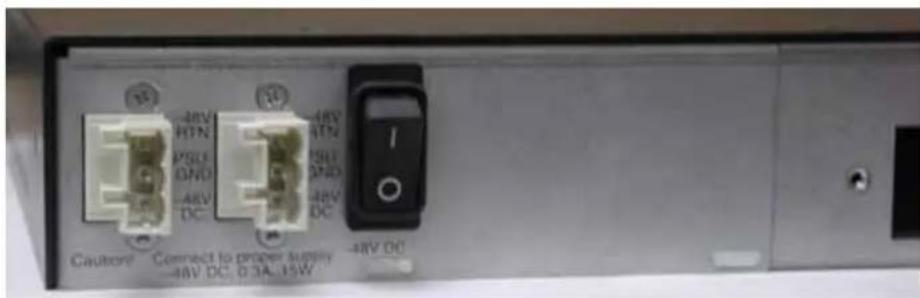 Caution: Connect to proper supply -48V DC, D3A-15W -48V DC -48V -48V -48V -48V -48V -48V -48V -48V -48V -48V -48V -48V -48V -48V -48V -48V -48V -48V -48V -48V -48