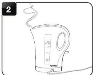 Aroma AWK-109B - REMOVING MINERAL DEPOSITS - 2