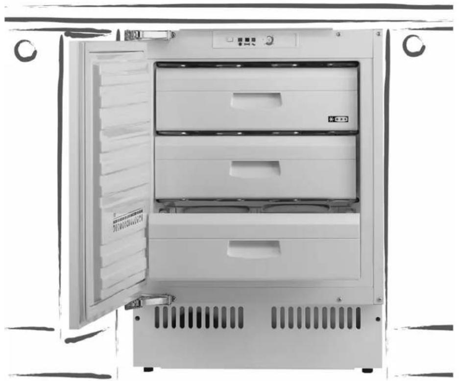 BAUMATIC BR110 - BR110, 102 Litres Built under freezer - 1