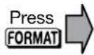 MITSUBISHI WD-65738 - Sample Uses of the FORMAT Key - 5