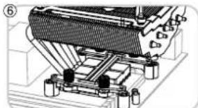 DeepCool Killer Whale Premium - INTEL LGA1366/1156 Installation 安装步骤 - 6