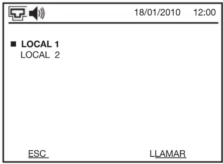 18/01/2010 12:00 ■ LOCAL 1 LOCAL 2 ESC LLAMAR