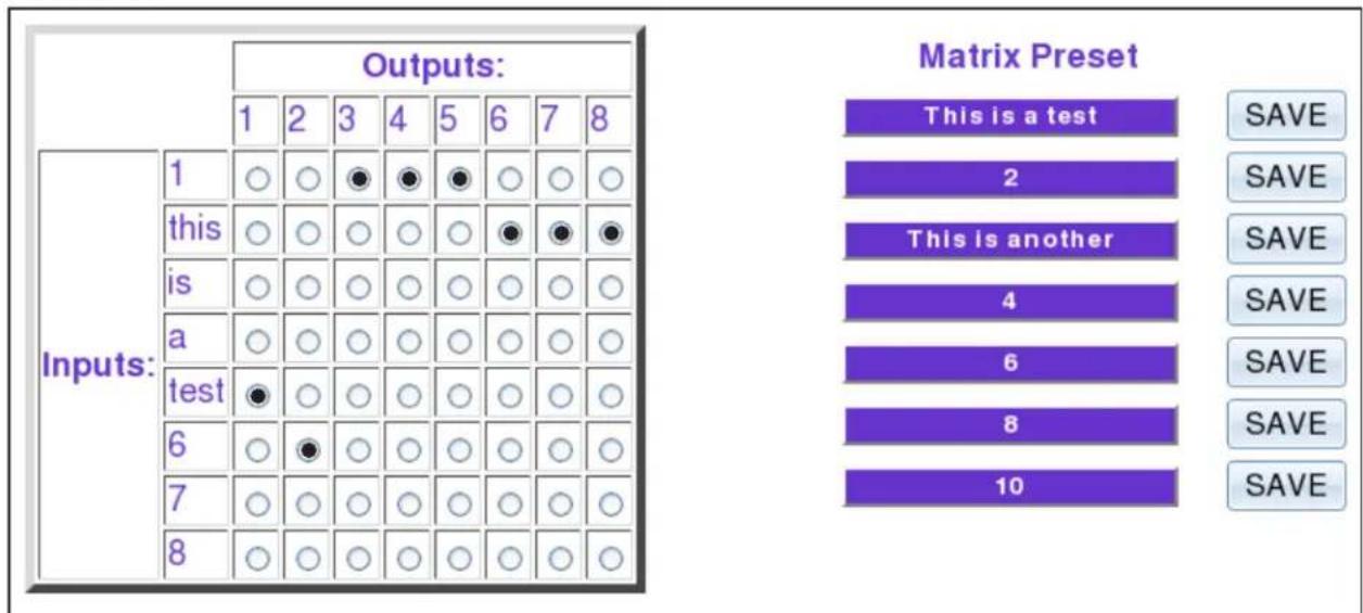 Smart-AVI CSWX32X32S - Controlling the SMTCP-2 via HTTP - 1