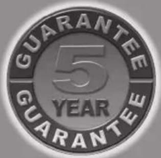 GUARANTEE 5 YEAR