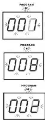PROGRAM 000 PROGRAM 008 PROGRAM 008
