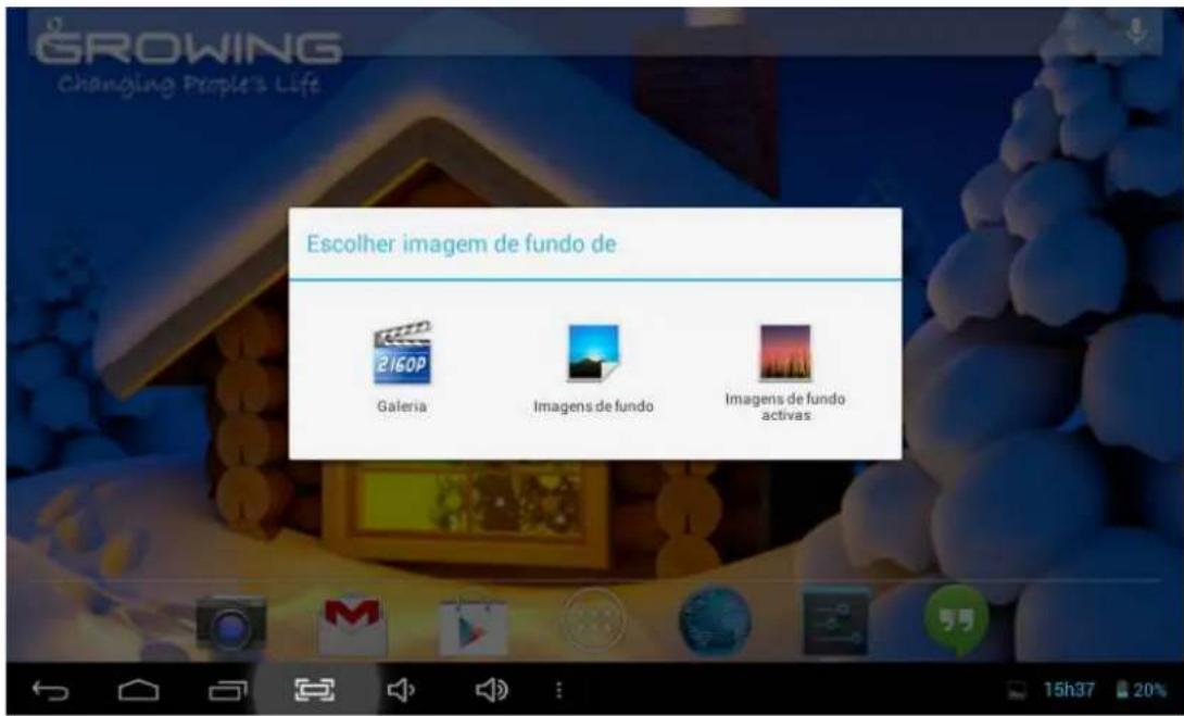 Growing GTD708 - Change the image of the desktop - 1
