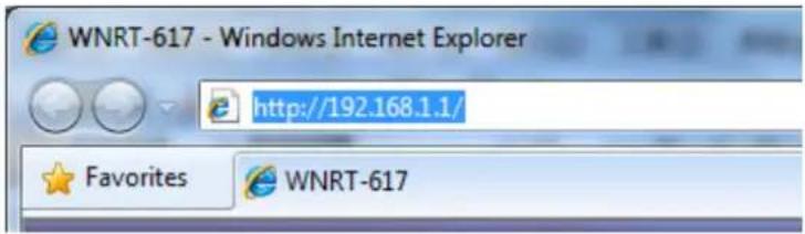WNRT-617 - Windows Internet Explorer http://192.168.1.1/ Favorites WNRT-617