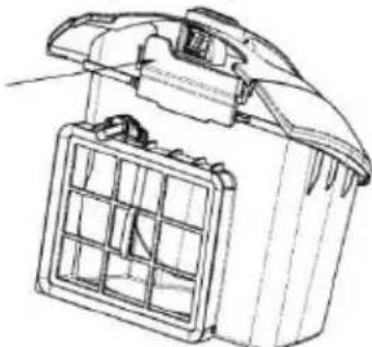 GORENJE VCEC03ZRCY - Vypráznění prachové nádoby - 2