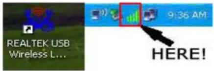 REALTEK USB Wireless L... 9:36 AM! HERE!