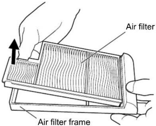 Air filter Air filter frame