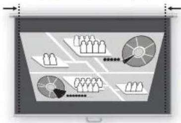 CANON XEED WUX6000 Medical - 2Press the pointer buttons to adjust the dimensions. - 2