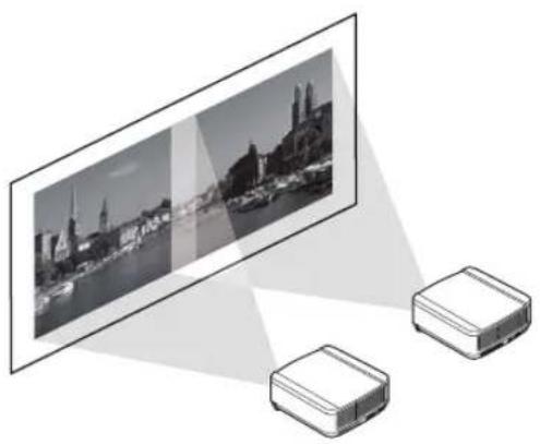 CANON XEED WUX6000 Medical - Projecting from Multiple Projectors at Once (Edge Blending) - 2