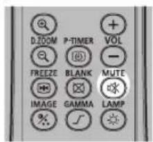 D-ZOOM P-TIMER VOL FREEZE BLANK MUTE IMAGE GAMMA LAMP
