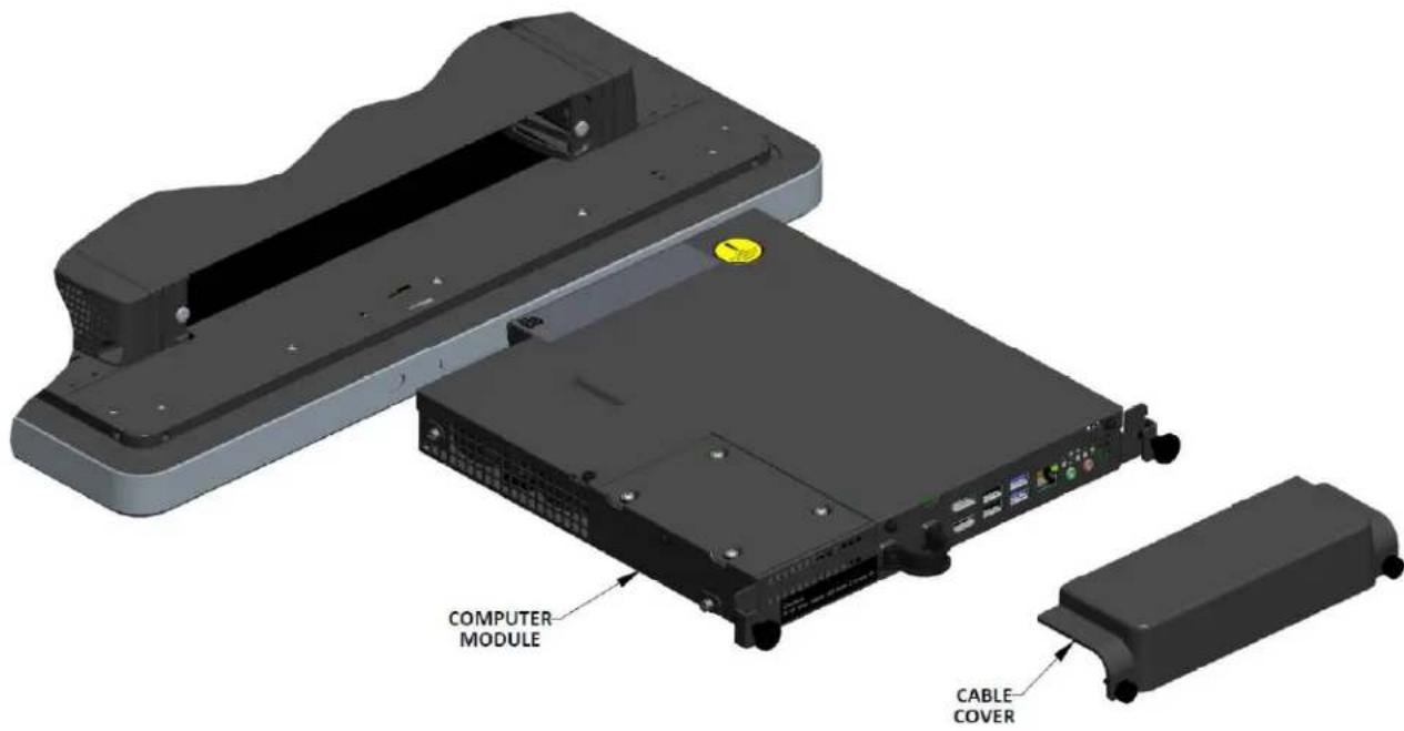 COMPUTER MODULE CABLE COVER