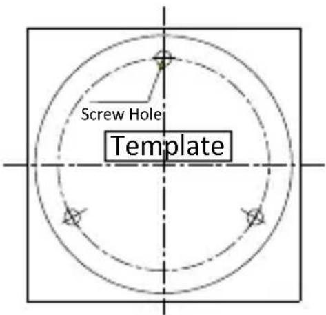Screw Hole Template