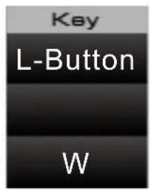 Key L-Button W