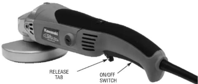 Kawasaki C90138 RELEASE TAB ON/OFF SWITCH