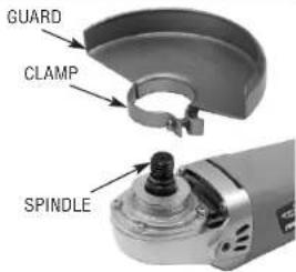 GUARD CLAMP SPINDLE