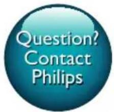 Question? Contact Philips